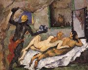 Paul Cezanne Naples afternoon Spain oil painting artist